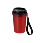 Beker met frosted afwerking, lekvrij deksel en dispenser, 400 ml tweede weergave