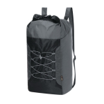 Opvouwbare RPET-polyester rugzak met elastische koorden tweede weergave