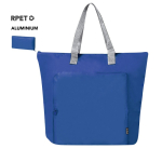 Opvouwbare RPET-koeltas met ritssluiting en handvatten, 4 kg
