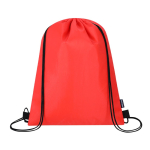 Trekkoordrugzak met koelvak aan de binnenkant, 4 L kleur rood  negende weergave
