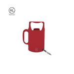 GRS-gerecycled aluminium flesopener-sleutelhanger