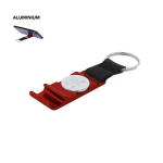 Nylon sleutelhanger met winkelwagenmuntje en telefoonhouder