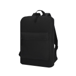 Zachte PU-laptoptas met voorvak, geschikt voor 15 inch laptops kleur zwart  negende weergave