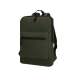 Zachte PU-laptoptas met voorvak, geschikt voor 15 inch laptops kleur groen  negende weergave