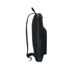 Zachte PU-laptoptas met voorvak, geschikt voor 15 inch laptops kleur marineblauw vierde weergave