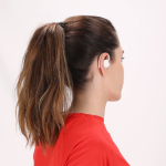 Ergonomische oordopjes bedrukken die rond het oor passen kleur wit  negende weergave