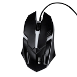 Verlichte USB-muis met LED-licht, ideaal voor gamers met jouw bedrukking