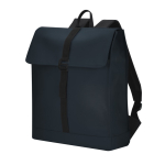Zacht aanvoelende rugzak met gesp en trolleyband, 14 inch kleur marineblauw  negende weergave