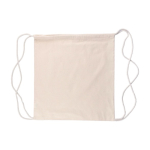 Rugzak met trekkoord van natuurlijk katoen, Oeko-Tex® 150 g/m² tweede weergave