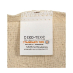 Rugzak met trekkoord van natuurlijk katoen, Oeko-Tex® 150 g/m² vierde weergave