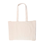 Natuurlijke katoenen boodschappentas, Oeko-Tex® 220 g/m² kleur khaki eerste weergave