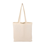 Natuurlijke katoenen boodschappentas, Oeko-Tex® 140 g/m² kleur khaki tweede weergave