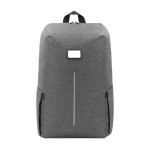 Waterafstotende gerecyclede polyester laptoprugzak, 16 inch kleur grijs eerste weergave