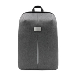 Gerecycled polyester laptoprugzak, BrandCharger, 16 inch kleur grijs eerste weergave