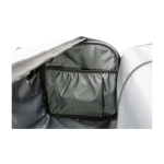 Reistas van gerecycled polyester met trolleyriem elfde weergave