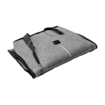 Reistas van gerecycled polyester met trolleyriem derde weergave
