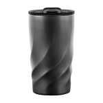 Lekkagevrije thermosbeker van gerecycled rvs, BrandCharger, 400 ml vierde weergave