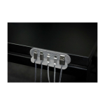 Kabelorganizer met 5 sleuven en plakstrip, BrandCharger achtste weergave