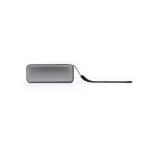 Slanke draadloze speaker van aluminium en suède, BrandCharger, 10W tweede weergave