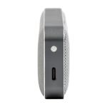 Slanke draadloze speaker van aluminium en suède, BrandCharger, 10W vijfde weergave