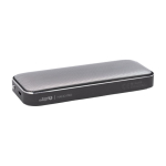 Slanke draadloze speaker van aluminium en suède, BrandCharger, 10W zevende weergave