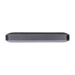 Slanke draadloze speaker van aluminium en suède, BrandCharger, 10W achtste weergave