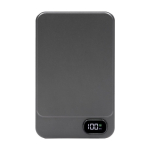 Draadloze en magnetische powerbank, 10.000 mAh, BrandCharger kleur grafiet eerste weergave