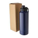 Roestvrijstalen bidon met compartiment aan de onderkant, 1L