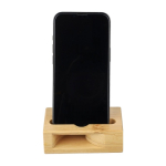 Smartphonehouder van bamboe met sound-amplifier functie negende weergave