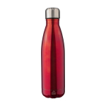 Dubbelwandige thermosfles van gerecycled roestvrij staal 500ml kleur rood eerste weergave