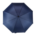 Automatische opvouwbare paraplu met klittenbandsluiting, Ø120 cm kleur blauw eerste weergave