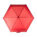 Automatische windbestendige opvouwbare paraplu met hoes, Ø98 cm kleur rood eerste weergave
