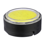 Cirkelvormige zaklamp met magneet, 3 lichtstanden en oplaadbaar vijfde weergave
