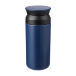 Roestvrijstalen dubbelwandige fles met matte afwerking, 350 ml kleur blauw tweede weergave