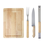 Etui met keukengerei en snijplank voor barbecue vijfde weergave