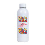 Fles van gerecycled roestvrij staal, speciaal voor sublimatie 500 ml kleur wit tweede weergave