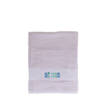 Badhanddoek 180 x 100 cm van 100% katoen OEKO TEX 350 g/m² kleur grijs met afdrukgebied