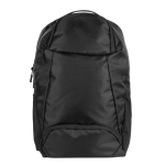 PU-laptoptas met logo en schoenenvak 15 inch kleur zwart eerste weergave