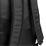 PU-laptoptas met logo en schoenenvak 15 inch kleur zwart zesde weergave