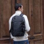 PU-laptoptas met logo en schoenenvak 15 inch eerste weergave
