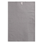 Theedoek van gerecycled katoen met ophanglus 180 g/m² kleur grijs vierde weergave