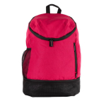 Polyester sporttas bedrukken met schoenenvak kleur rood eerste weergave
