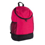 Polyester sporttas bedrukken met schoenenvak kleur rood tweede weergave