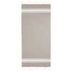 Pareo van gerecycled katoen en polyester in diverse kleuren 150 g/m² kleur beige tweede weergave