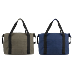 RPET canvas tas, ideaal voor op de trolley 460 g/m² eerste weergave