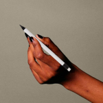 Eternale schrijfstift gemaakt van gerecyclede melkverpakkingen kleur wit vierde weergave