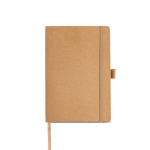 Notitieboek met waterbestendige papieren kaft, A5, blanco pagina’s kleur naturel