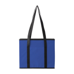 Opvouwbare organisator met kartonnen basis en handvatten kleur ultramarijn blauw eerste weergave