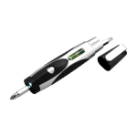 Multitool met schroevendraaiers, waterpas en zaklamp kleur zilver eerste weergave