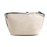 Koeltas van synthetisch leer van 13L met ritstreksel kleur beige